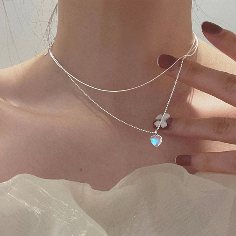 Collier True Love Pierre de Lune main image 1