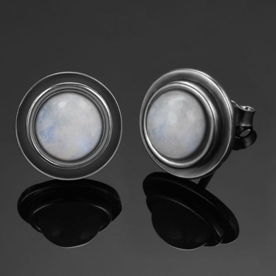 boucles d'oreilles puce argent femme