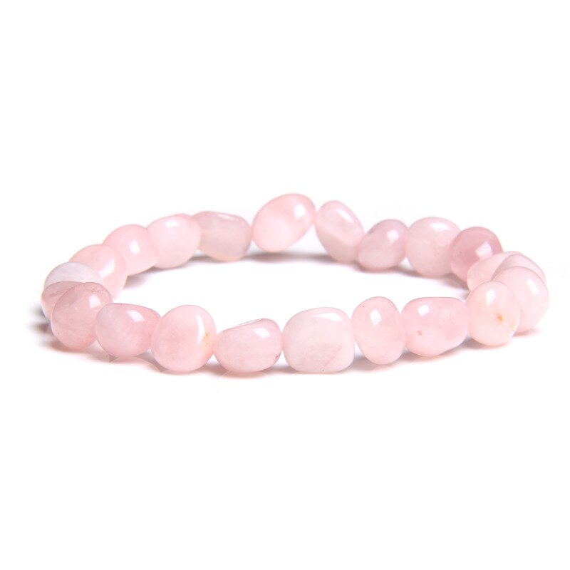 bracelet quartz rose et pierre de lune 