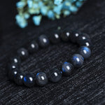 bracelet pierre bleue femme
