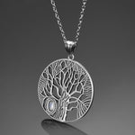 pendentif arbre de vie pierre de lune