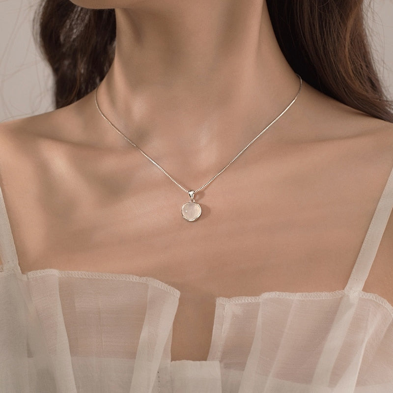 Collier pierre de lune pour femme