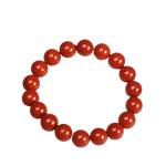 Bracelet jaspe rouge et pierre de lune